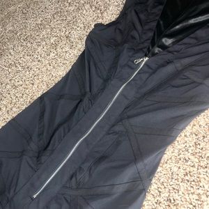 Sexy Black Bodycon Dress. Zip Up. Sz M